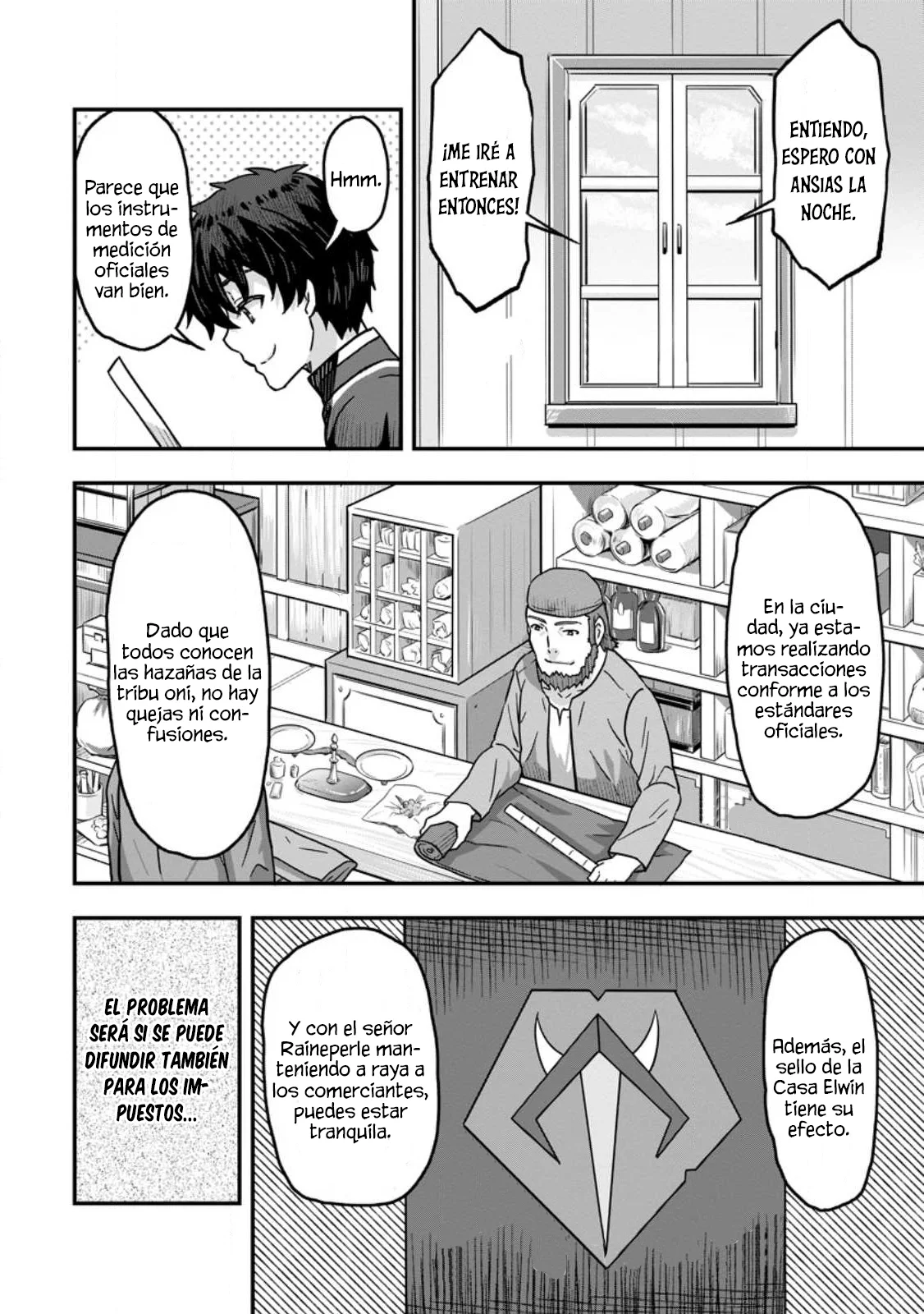 Isekai Saikyou no Yome desu ga, Yoru no Tatakai wa Ore no Hou ga Tsuyoi You desu: Chiryaku o Ikashite Nariagaru Harem Senki Capítulo 4 - Página 32