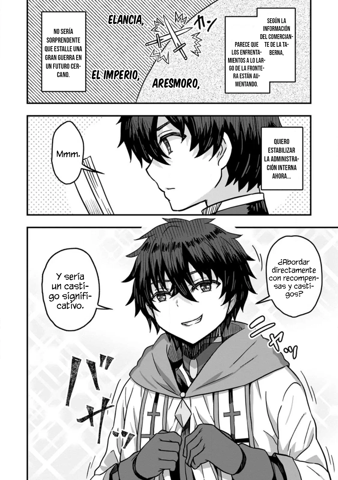 Isekai Saikyou no Yome desu ga, Yoru no Tatakai wa Ore no Hou ga Tsuyoi You desu: Chiryaku o Ikashite Nariagaru Harem Senki Capítulo 4 - Página 34