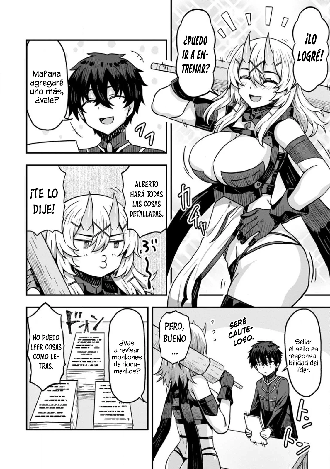 Isekai Saikyou no Yome desu ga, Yoru no Tatakai wa Ore no Hou ga Tsuyoi You desu: Chiryaku o Ikashite Nariagaru Harem Senki Capítulo 4 - Página 6