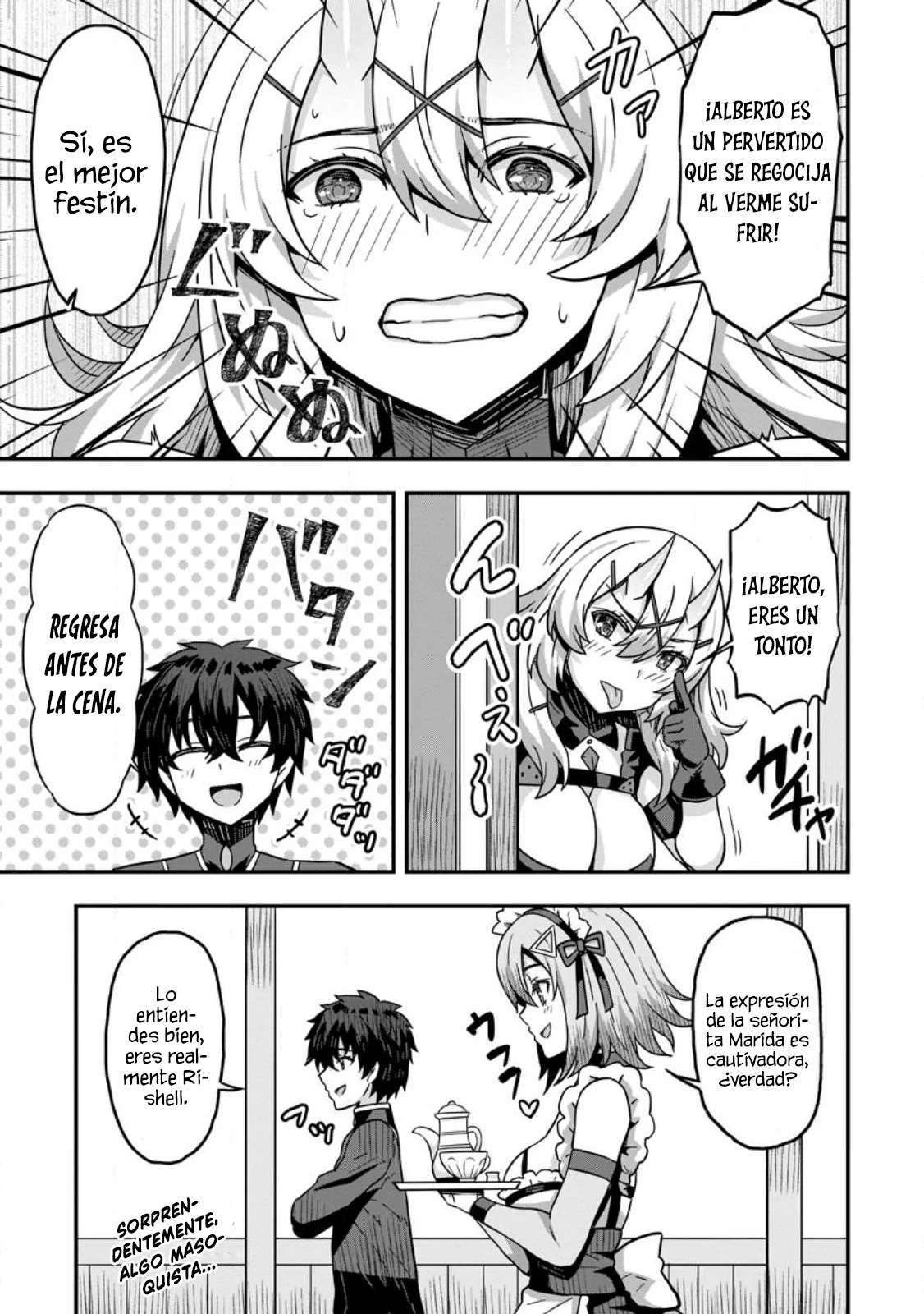 Isekai Saikyou no Yome desu ga, Yoru no Tatakai wa Ore no Hou ga Tsuyoi You desu: Chiryaku o Ikashite Nariagaru Harem Senki Capítulo 4 - Página 7