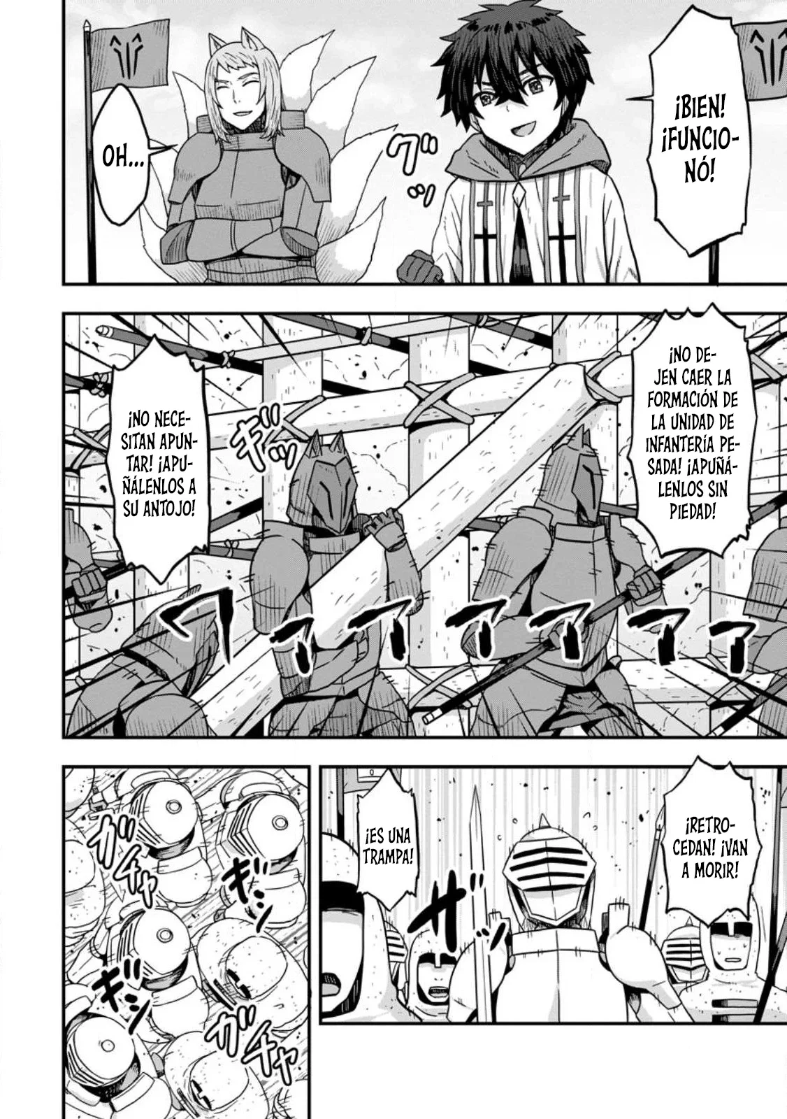 Isekai Saikyou no Yome desu ga, Yoru no Tatakai wa Ore no Hou ga Tsuyoi You desu: Chiryaku o Ikashite Nariagaru Harem Senki Capítulo 6 - Página 23