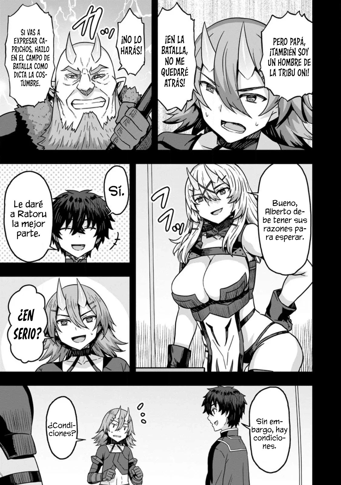 Isekai Saikyou no Yome desu ga, Yoru no Tatakai wa Ore no Hou ga Tsuyoi You desu: Chiryaku o Ikashite Nariagaru Harem Senki Capítulo 6 - Página 26