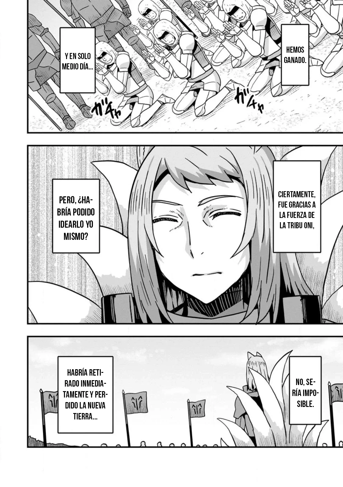 Isekai Saikyou no Yome desu ga, Yoru no Tatakai wa Ore no Hou ga Tsuyoi You desu: Chiryaku o Ikashite Nariagaru Harem Senki Capítulo 6 - Página 33