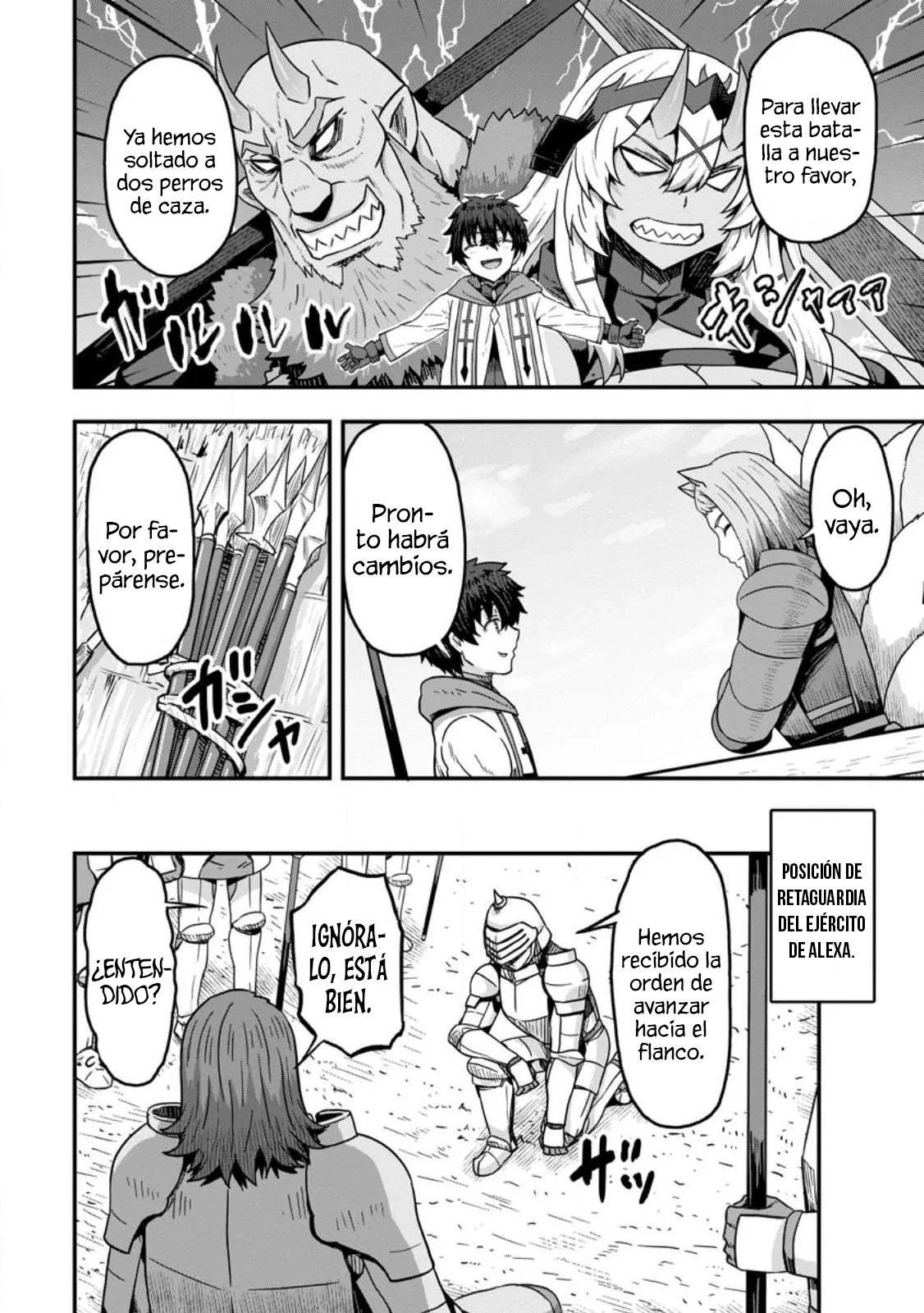 Isekai Saikyou no Yome desu ga, Yoru no Tatakai wa Ore no Hou ga Tsuyoi You desu: Chiryaku o Ikashite Nariagaru Harem Senki Capítulo 6 - Página 9