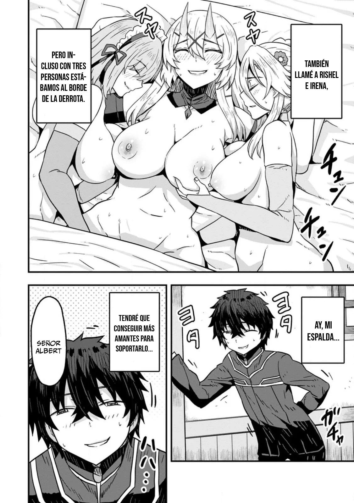 Isekai Saikyou no Yome desu ga, Yoru no Tatakai wa Ore no Hou ga Tsuyoi You desu: Chiryaku o Ikashite Nariagaru Harem Senki Capítulo 7 - Página 11