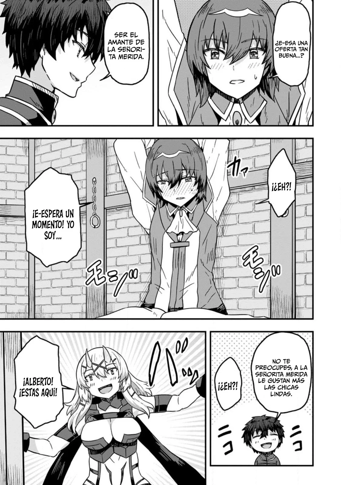 Isekai Saikyou no Yome desu ga, Yoru no Tatakai wa Ore no Hou ga Tsuyoi You desu: Chiryaku o Ikashite Nariagaru Harem Senki Capítulo 7 - Página 16