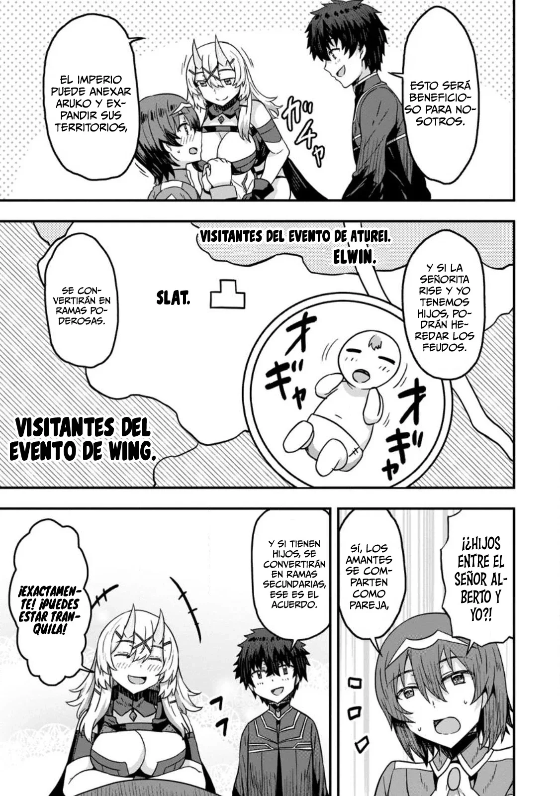 Isekai Saikyou no Yome desu ga, Yoru no Tatakai wa Ore no Hou ga Tsuyoi You desu: Chiryaku o Ikashite Nariagaru Harem Senki Capítulo 7 - Página 18