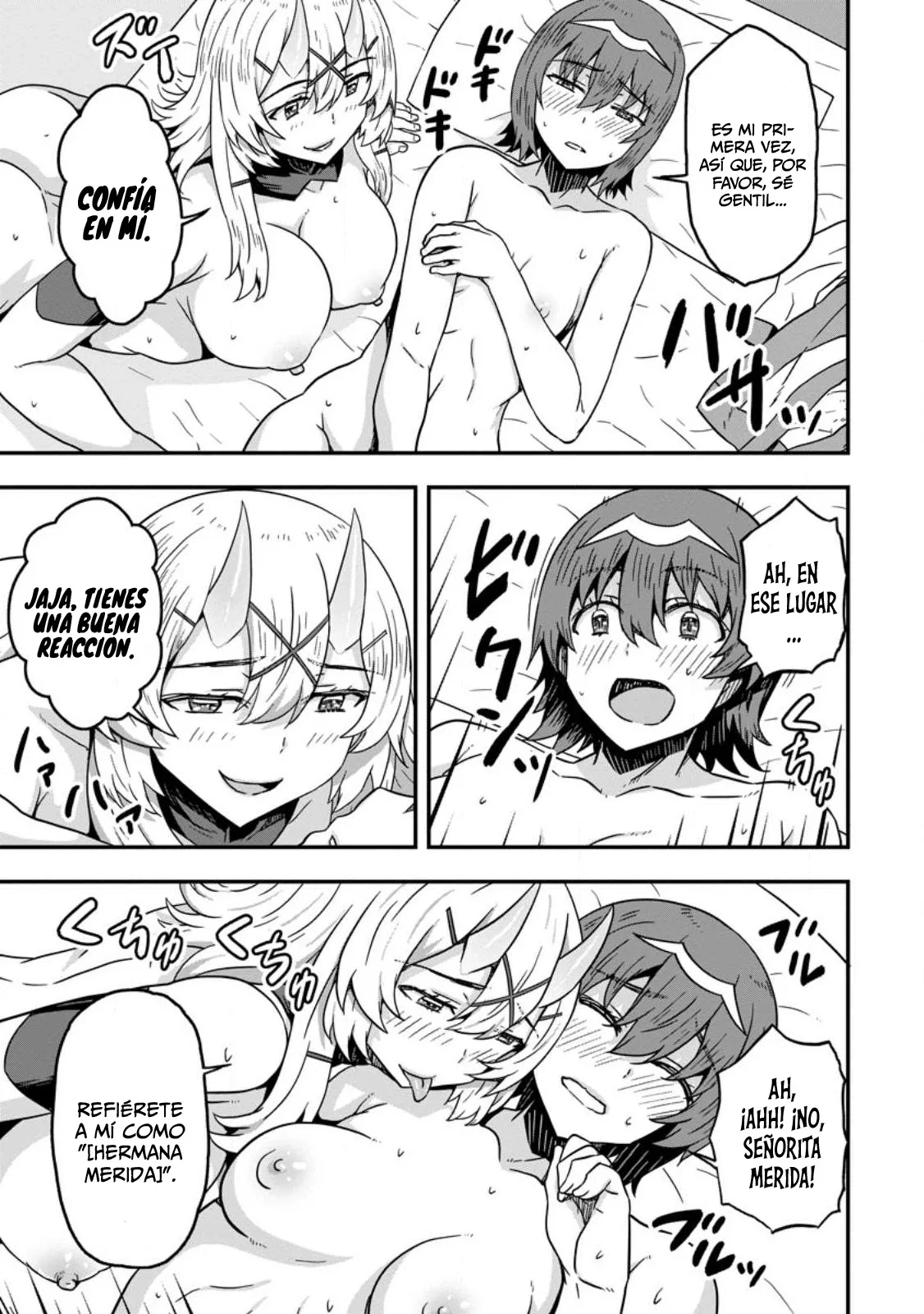 Isekai Saikyou no Yome desu ga, Yoru no Tatakai wa Ore no Hou ga Tsuyoi You desu: Chiryaku o Ikashite Nariagaru Harem Senki Capítulo 7 - Página 20