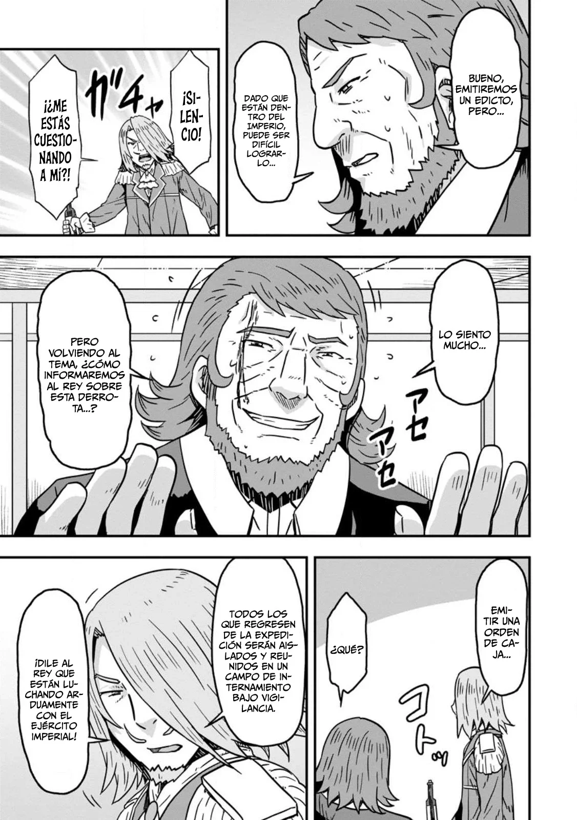 Isekai Saikyou no Yome desu ga, Yoru no Tatakai wa Ore no Hou ga Tsuyoi You desu: Chiryaku o Ikashite Nariagaru Harem Senki Capítulo 7 - Página 32