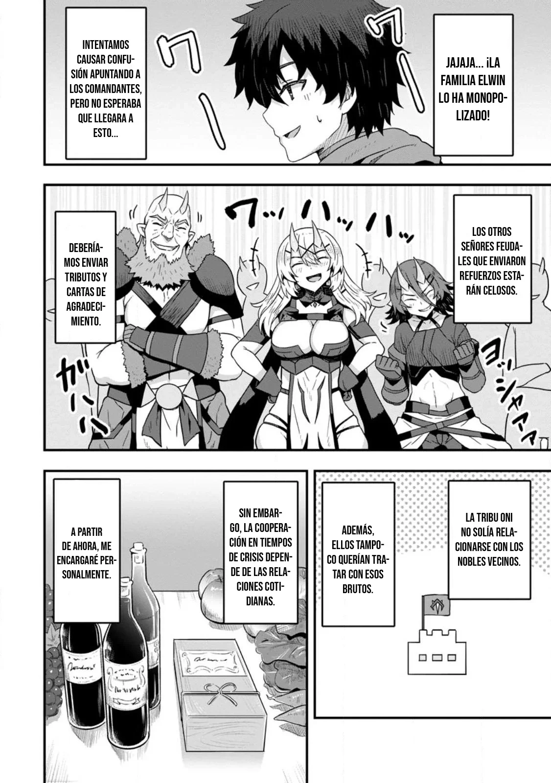 Isekai Saikyou no Yome desu ga, Yoru no Tatakai wa Ore no Hou ga Tsuyoi You desu: Chiryaku o Ikashite Nariagaru Harem Senki Capítulo 7 - Página 5