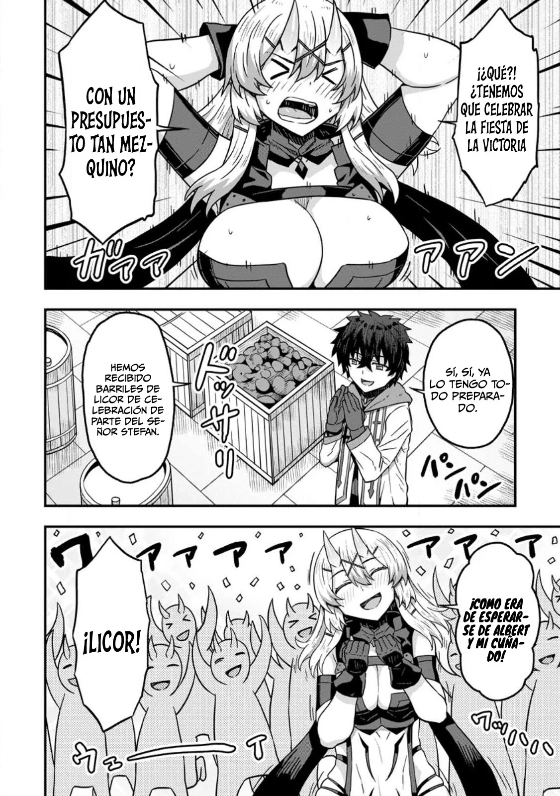 Isekai Saikyou no Yome desu ga, Yoru no Tatakai wa Ore no Hou ga Tsuyoi You desu: Chiryaku o Ikashite Nariagaru Harem Senki Capítulo 7 - Página 9