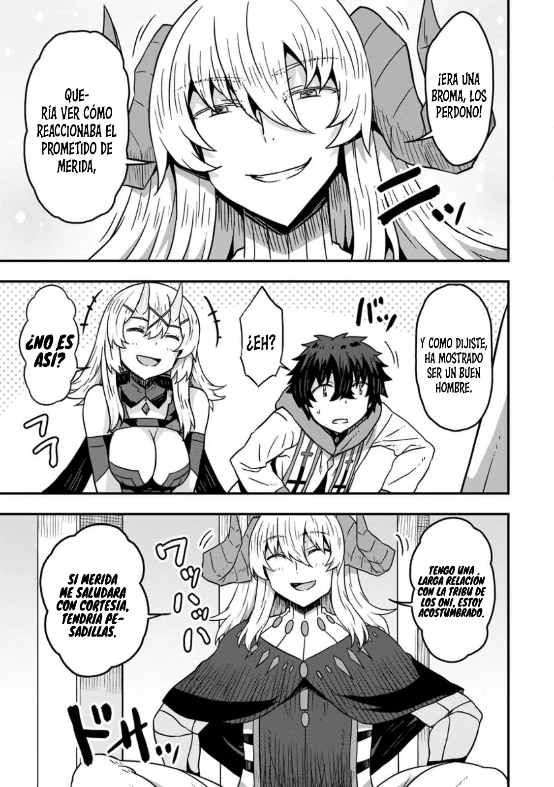 Isekai Saikyou no Yome desu ga, Yoru no Tatakai wa Ore no Hou ga Tsuyoi You desu: Chiryaku o Ikashite Nariagaru Harem Senki Capítulo 8.1 - Página 12