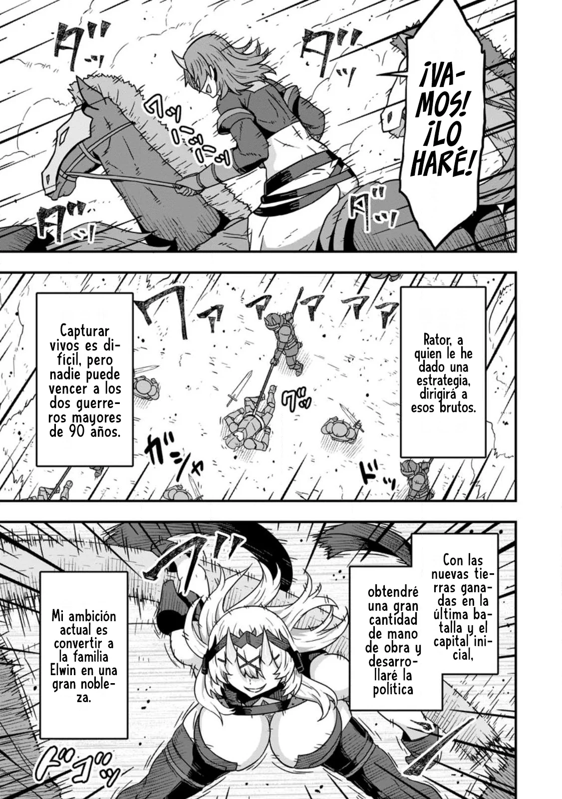 Isekai Saikyou no Yome desu ga, Yoru no Tatakai wa Ore no Hou ga Tsuyoi You desu: Chiryaku o Ikashite Nariagaru Harem Senki Capítulo 8.3 - Página 13