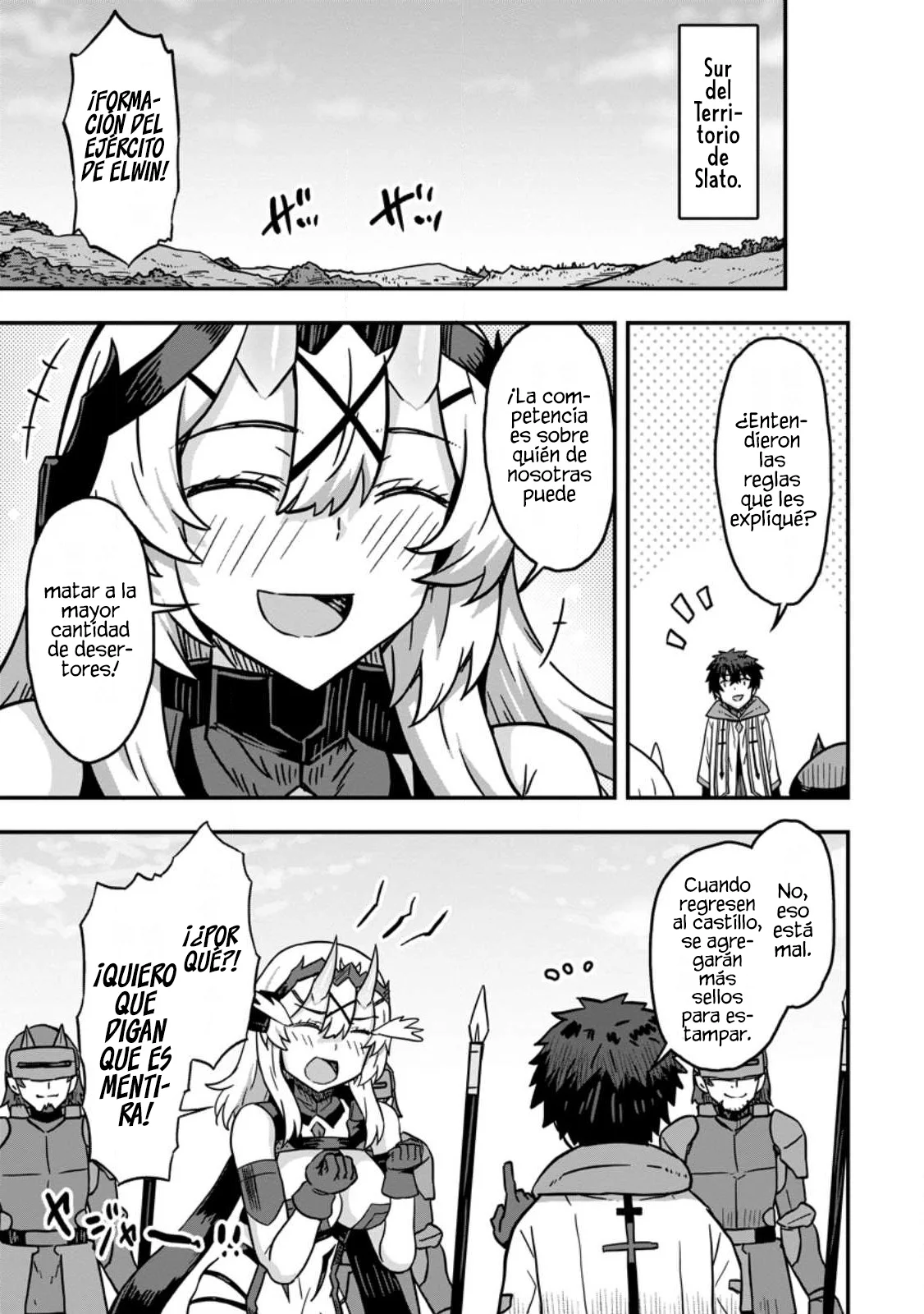 Isekai Saikyou no Yome desu ga, Yoru no Tatakai wa Ore no Hou ga Tsuyoi You desu: Chiryaku o Ikashite Nariagaru Harem Senki Capítulo 8.3 - Página 9