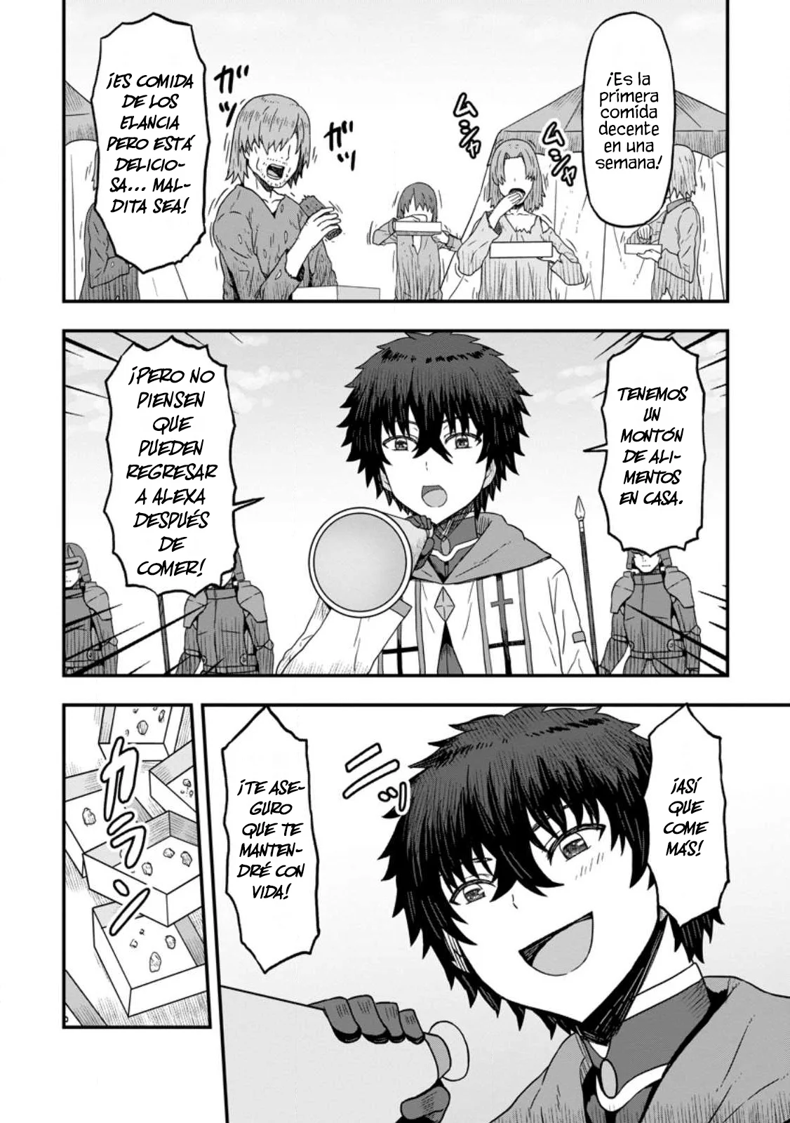 Isekai Saikyou no Yome desu ga, Yoru no Tatakai wa Ore no Hou ga Tsuyoi You desu: Chiryaku o Ikashite Nariagaru Harem Senki Capítulo 9.1 - Página 6