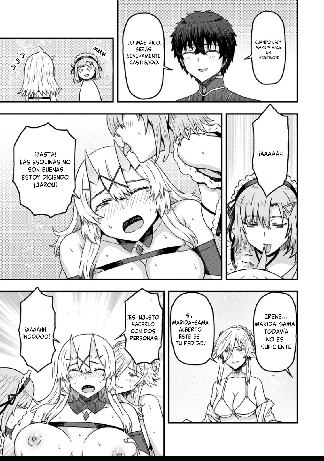 Isekai Saikyou no Yome desu ga, Yoru no Tatakai wa Ore no Hou ga Tsuyoi You desu: Chiryaku o Ikashite Nariagaru Harem Senki Capítulo 9.3 - Página 5