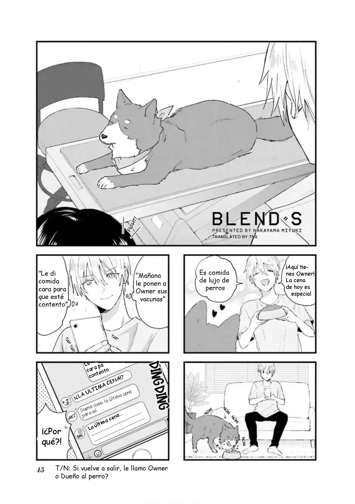 Blend-S Capítulo 91 - Página 1