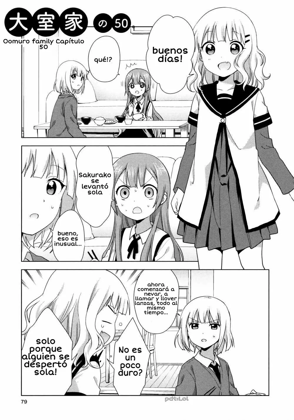 Oomuro-Ke Capítulo 50 - Página 1