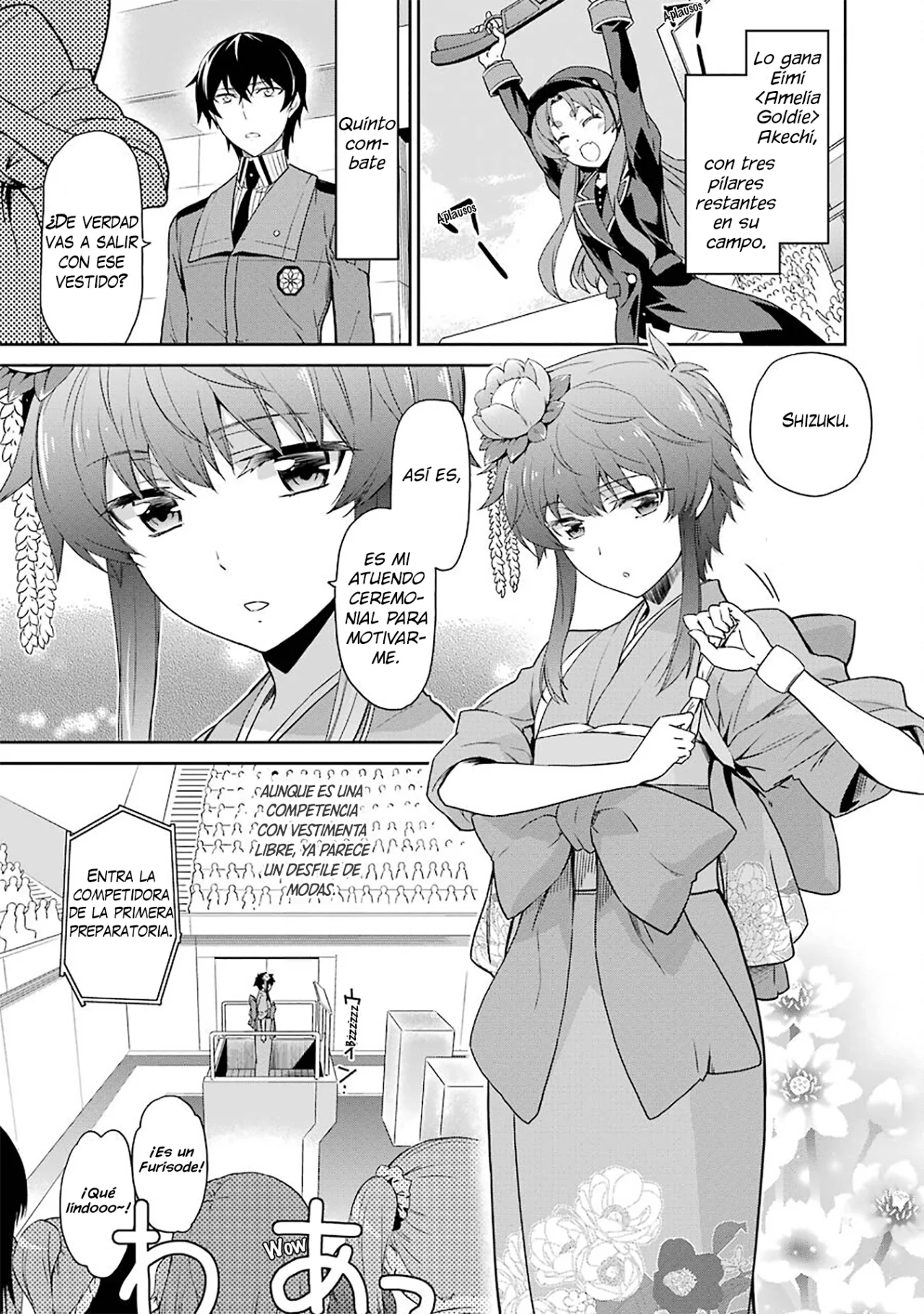 Mahouka Koukou no Rettousei: Kyuukousen-Hen Capítulo 14 - Página 6