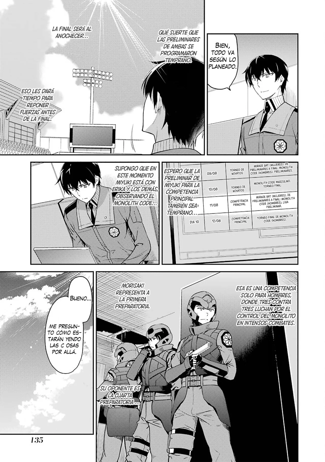 Mahouka Koukou no Rettousei: Kyuukousen-Hen Capítulo 16 - Página 6