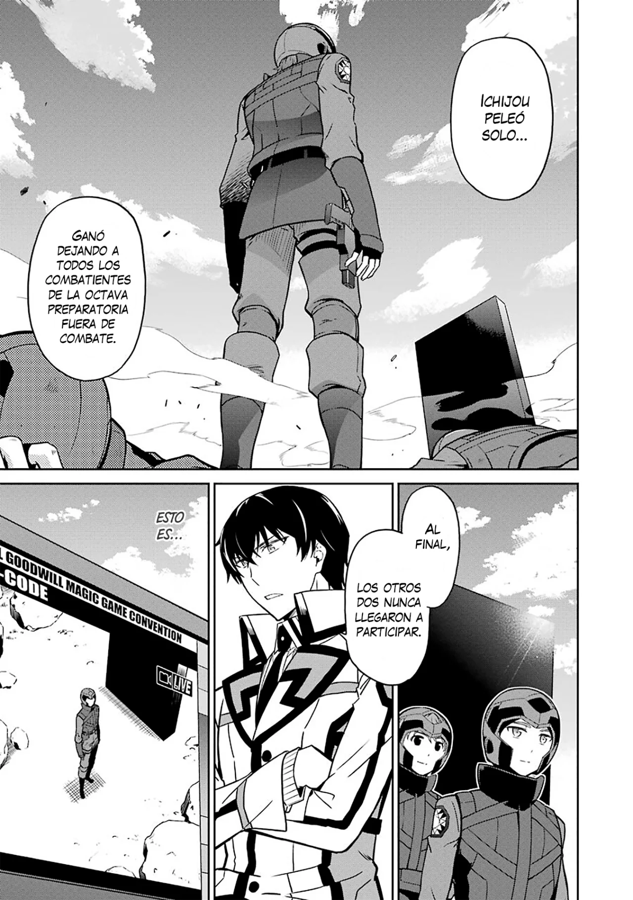 Mahouka Koukou no Rettousei: Kyuukousen-Hen Capítulo 20 - Página 28