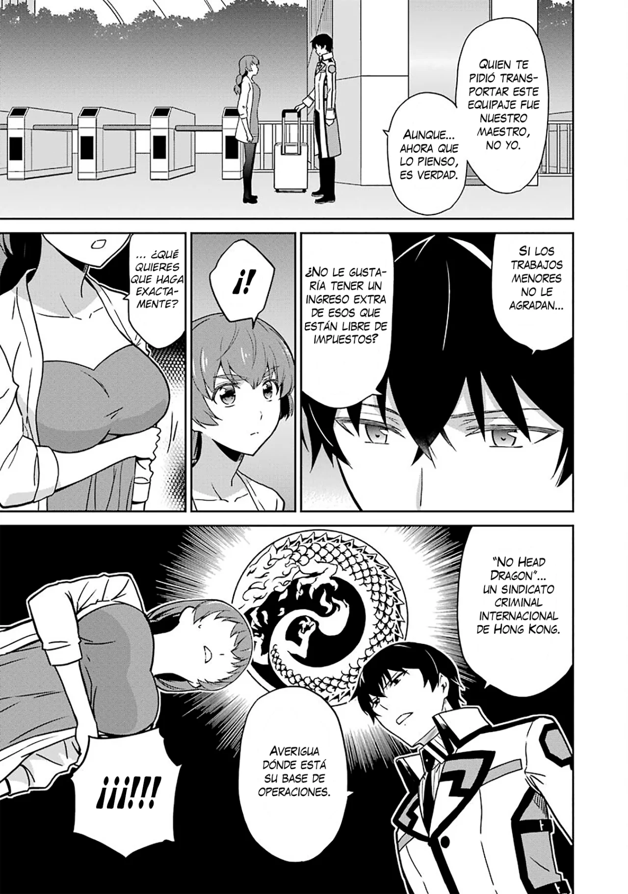 Mahouka Koukou no Rettousei: Kyuukousen-Hen Capítulo 21 - Página 24