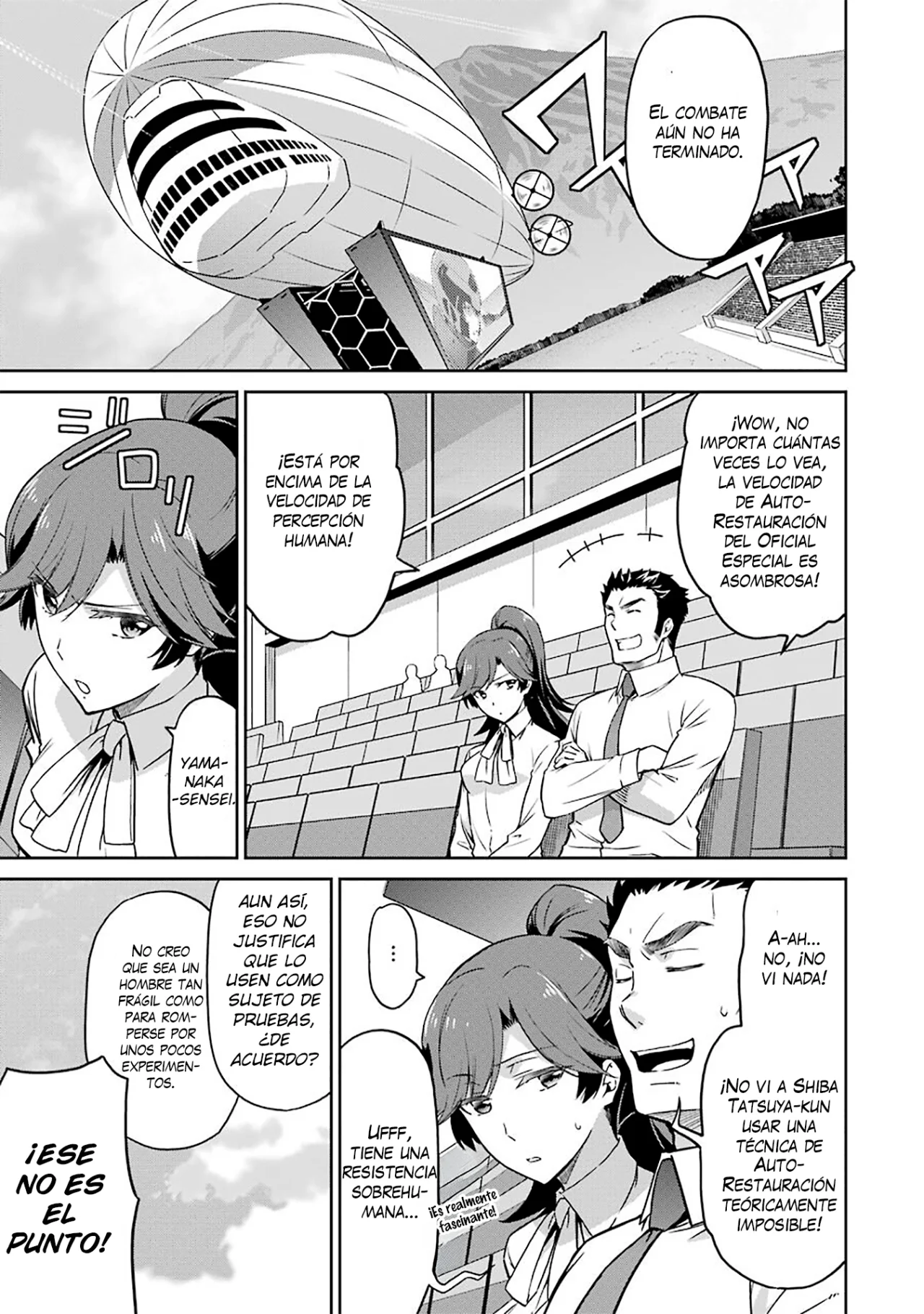 Mahouka Koukou no Rettousei: Kyuukousen-Hen Capítulo 23 - Página 22