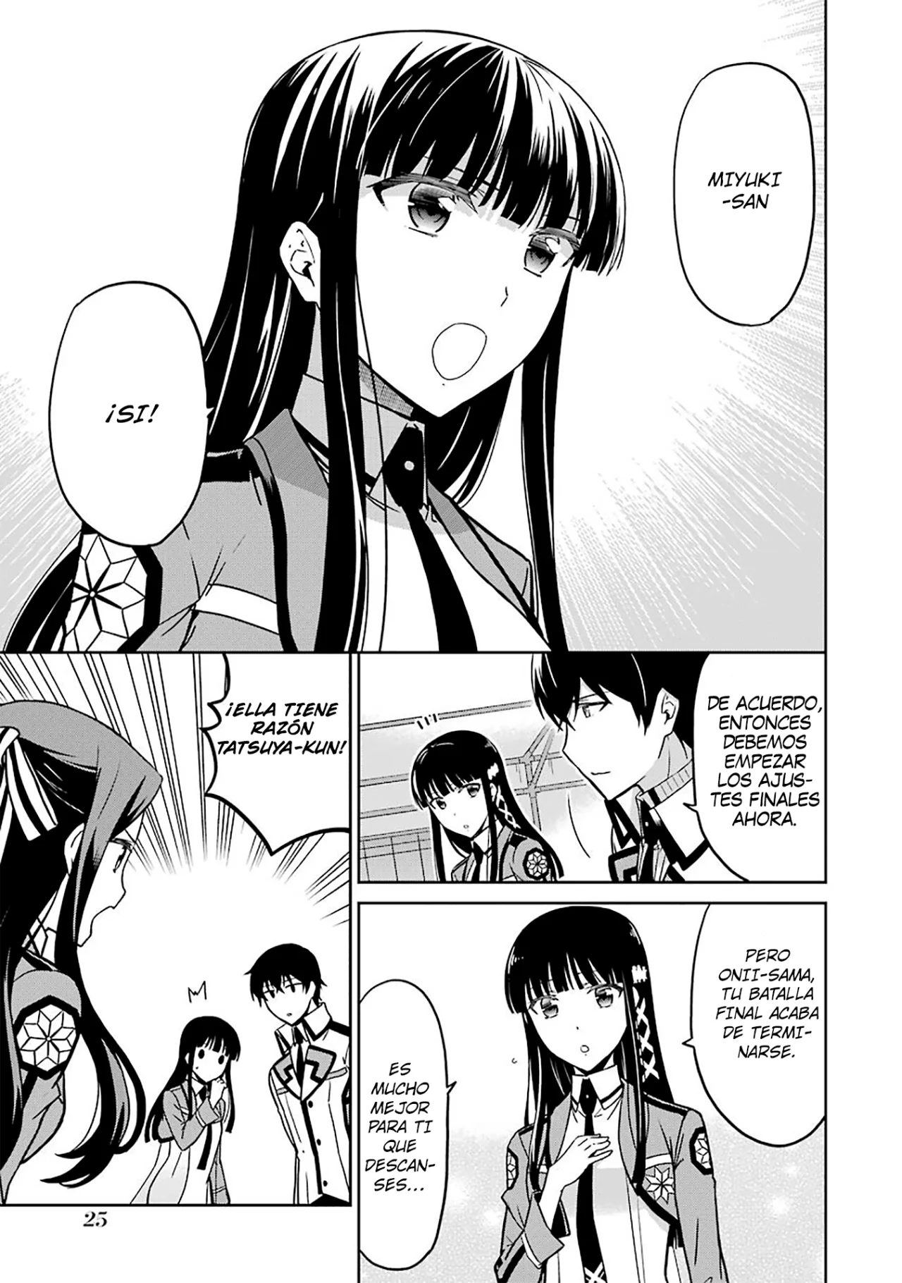 Mahouka Koukou no Rettousei: Kyuukousen-Hen Capítulo 25 - Página 4