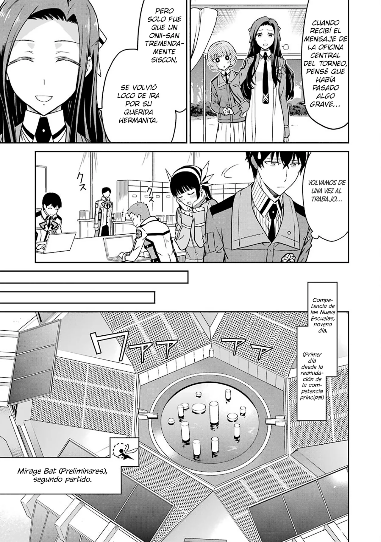 Mahouka Koukou no Rettousei: Kyuukousen-Hen Capítulo 27 - Página 6