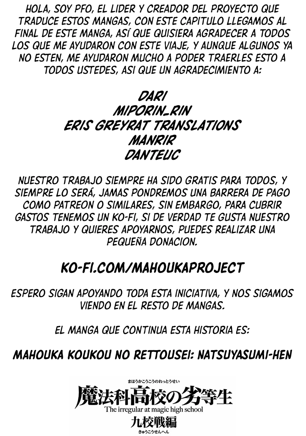 Mahouka Koukou no Rettousei: Kyuukousen-Hen Capítulo 32 - Página 27