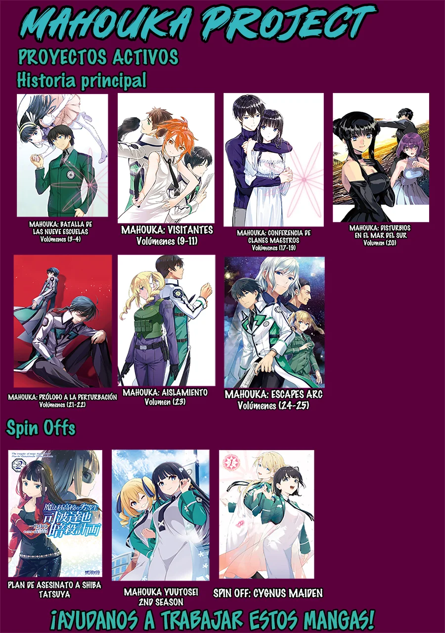 Mahouka Koukou no Rettousei: Kyuukousen-Hen Capítulo 5 - Página 34