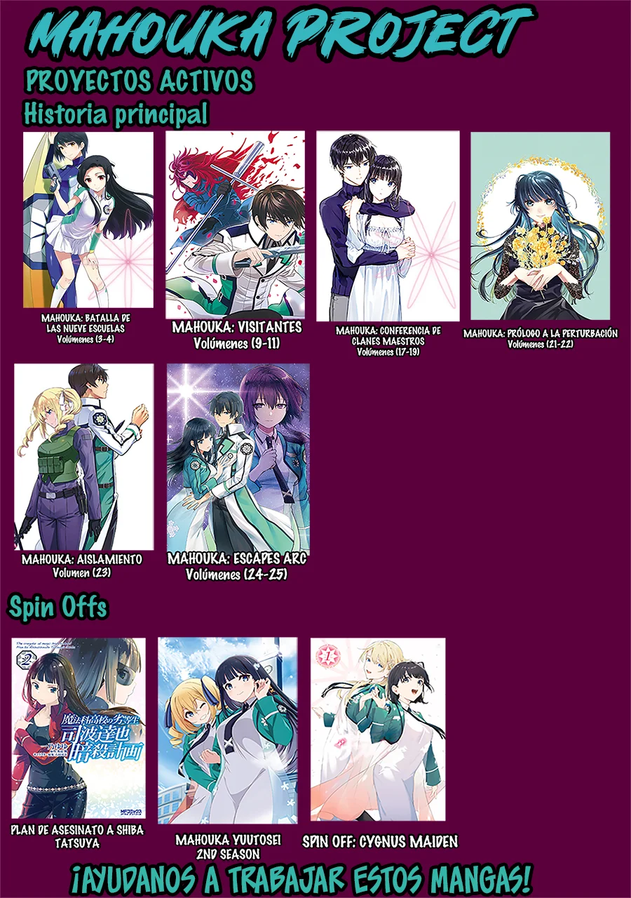 Mahouka Koukou no Rettousei: Kyuukousen-Hen Capítulo 6 - Página 32