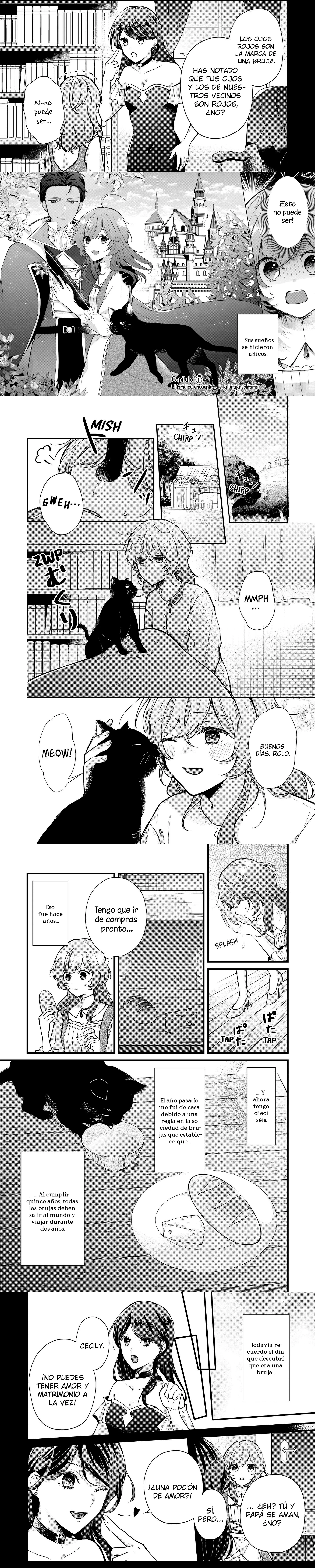 Encantamiento del corazón: La bruja, el caballero y un amor fuera de control Capítulo 1 - Página 3