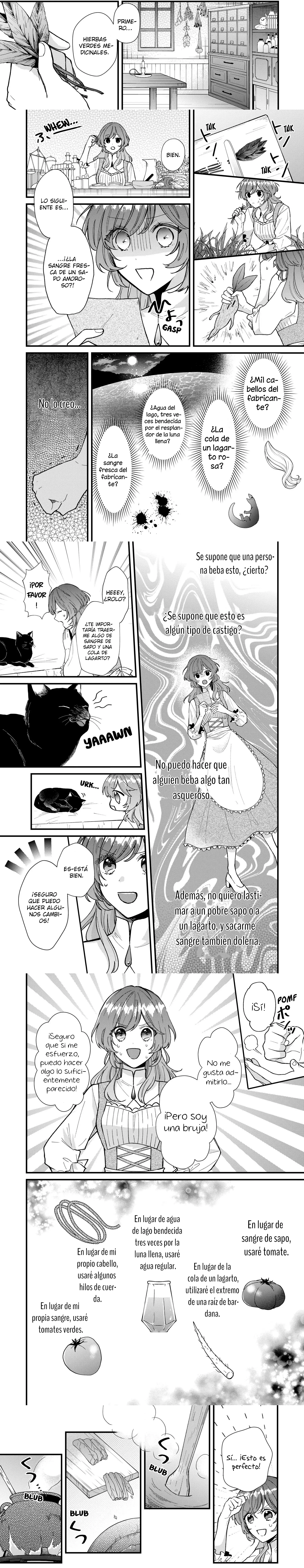 Encantamiento del corazón: La bruja, el caballero y un amor fuera de control Capítulo 2 - Página 4
