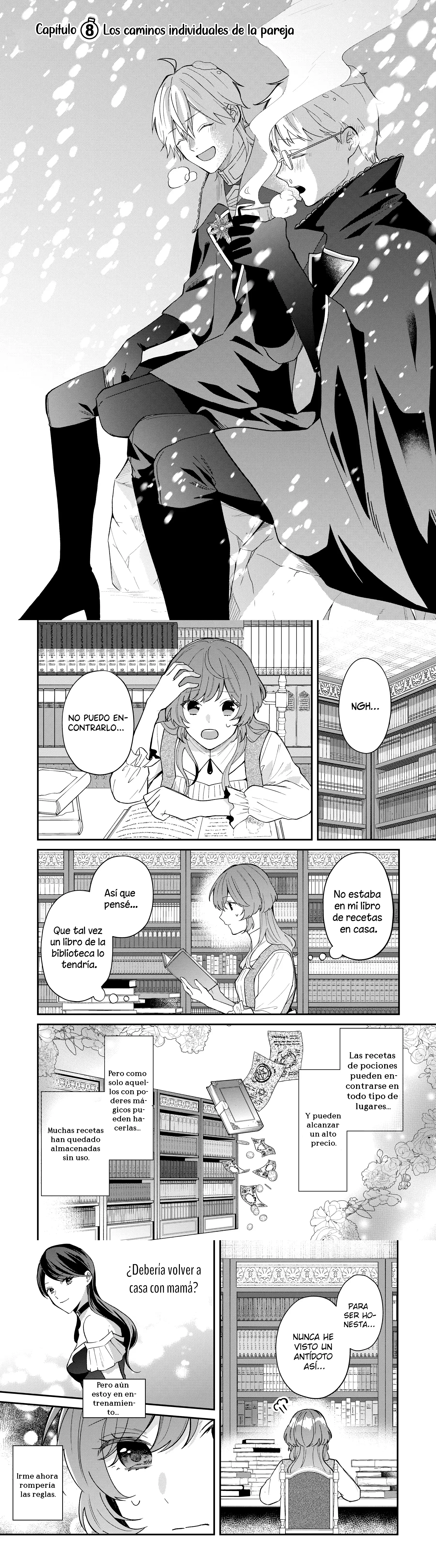 Encantamiento del corazón: La bruja, el caballero y un amor fuera de control Capítulo 8 - Página 1