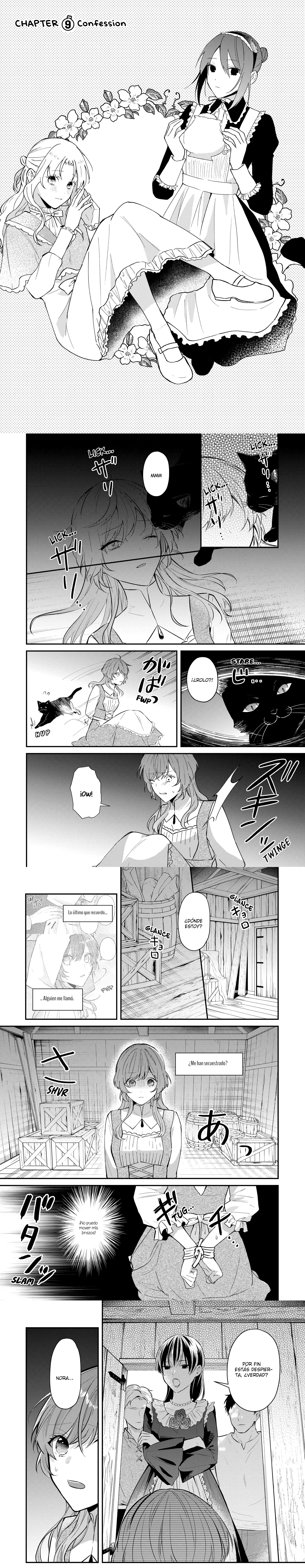 Encantamiento del corazón: La bruja, el caballero y un amor fuera de control Capítulo 9 - Página 1