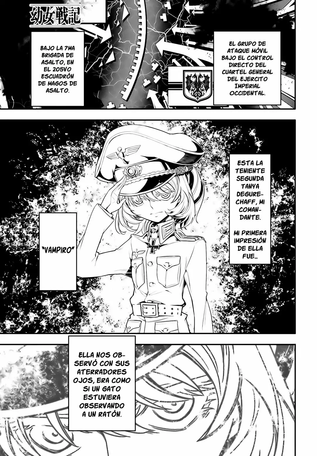Youjo Senki Capítulo 3.2 - Página 1