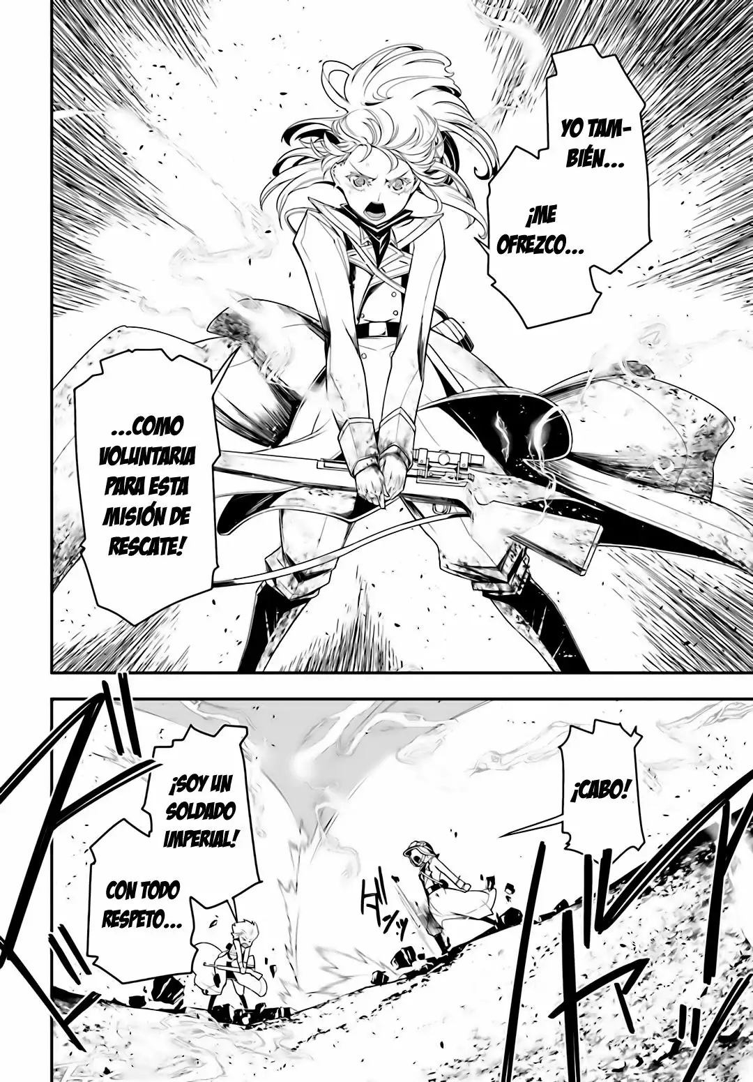 Youjo Senki Capítulo 3.2 - Página 34