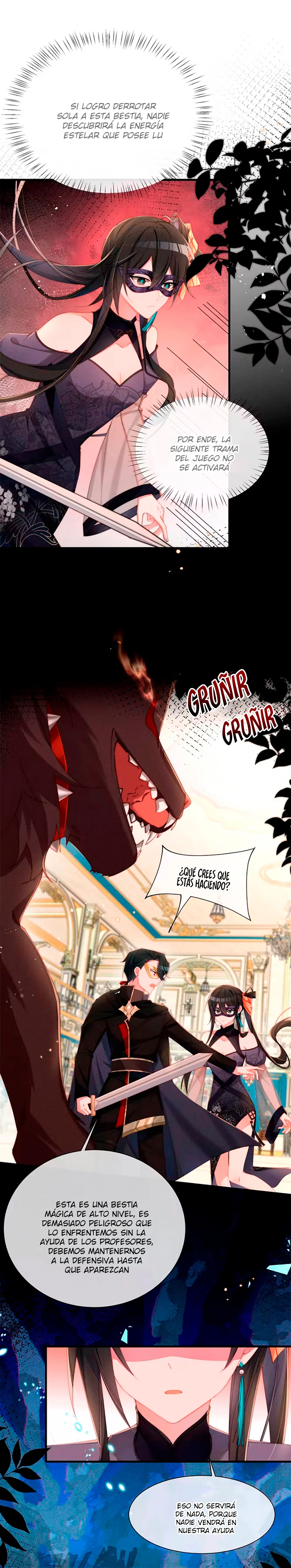 Como villana debo cuidar a la heroina ¿Cierto? Capítulo 28 - Página 9