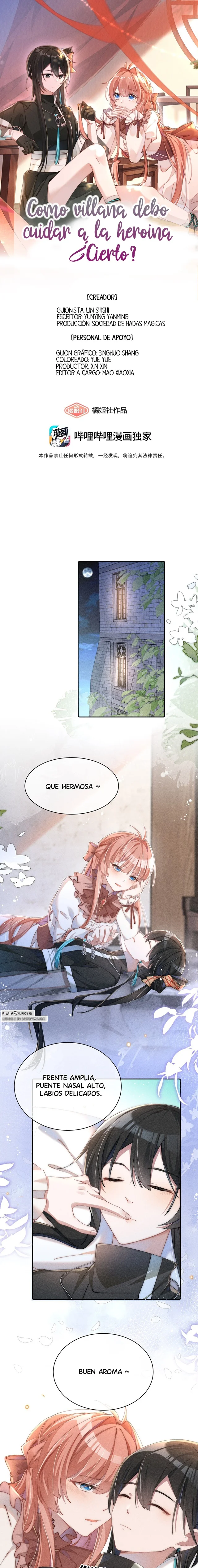 Como villana debo cuidar a la heroina ¿Cierto? Capítulo 3 - Página 2