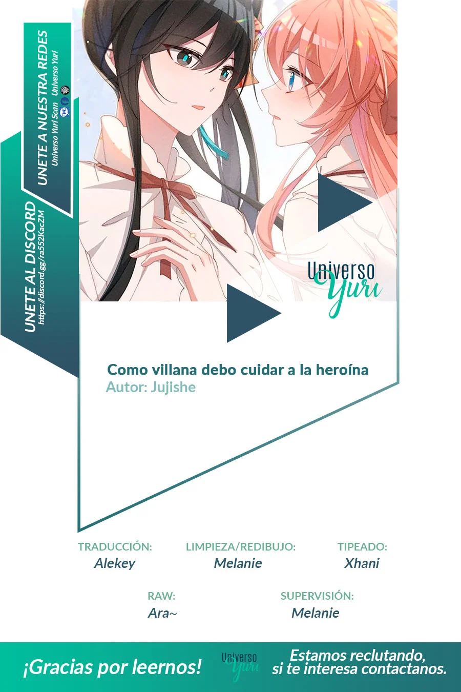 Como villana debo cuidar a la heroina ¿Cierto? Capítulo 37 - Página 1
