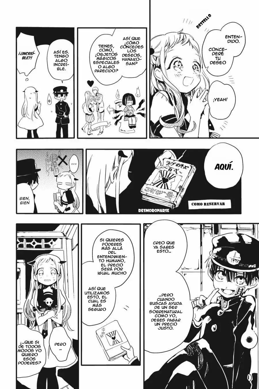 Jibaku Shounen Hanako-kun Capítulo 1 - Página 14