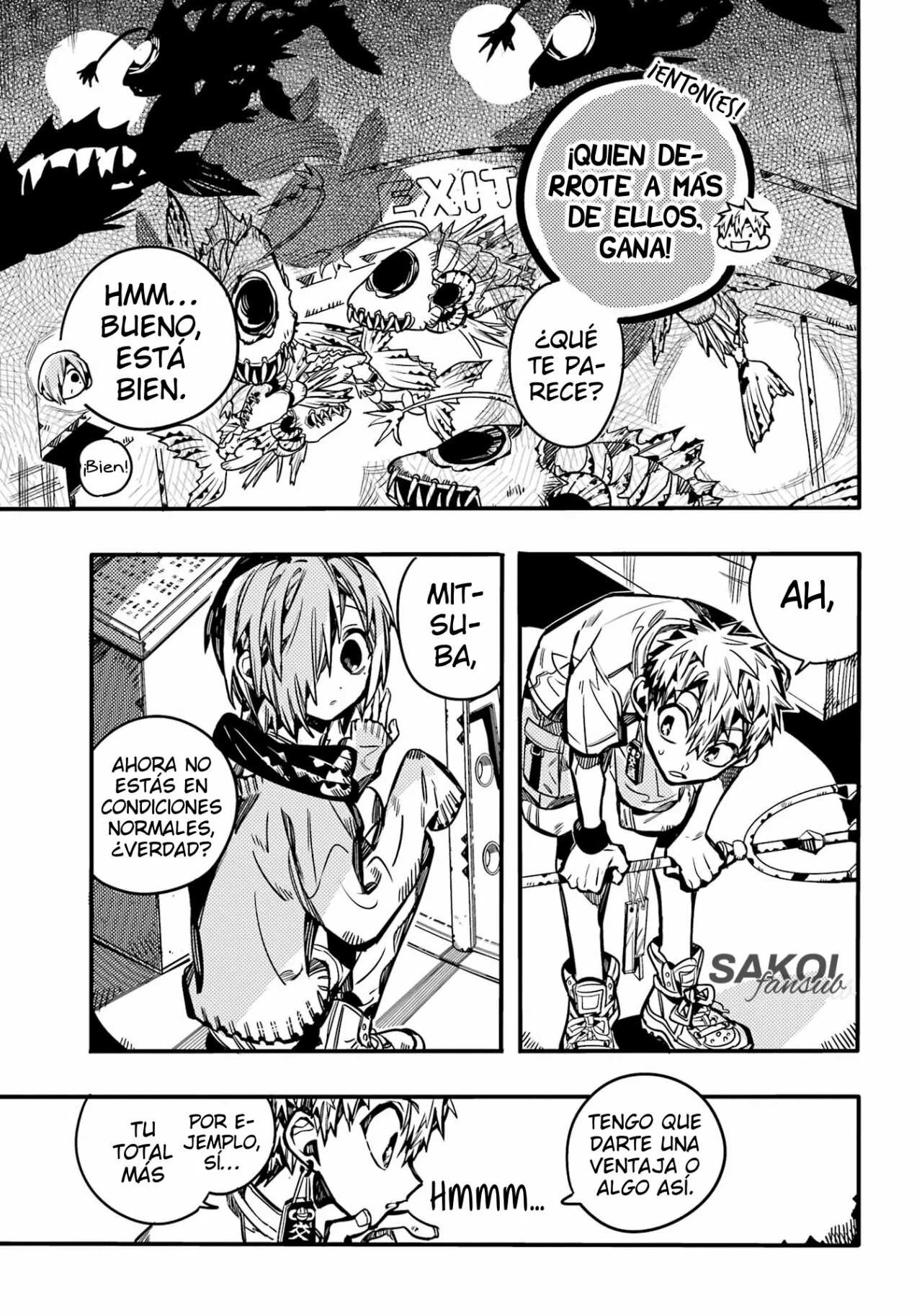 Jibaku Shounen Hanako-kun Capítulo 100 - Página 14