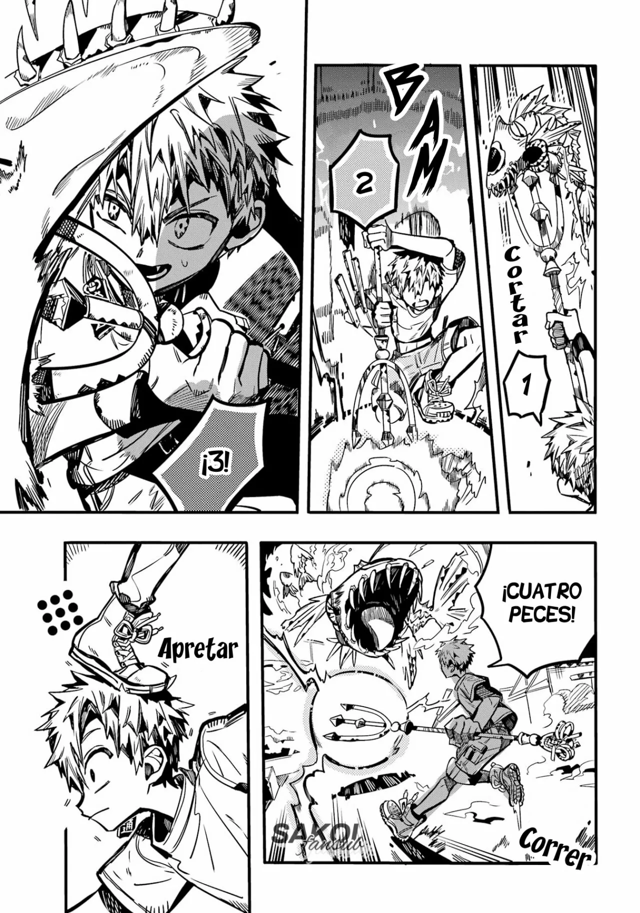 Jibaku Shounen Hanako-kun Capítulo 100 - Página 18