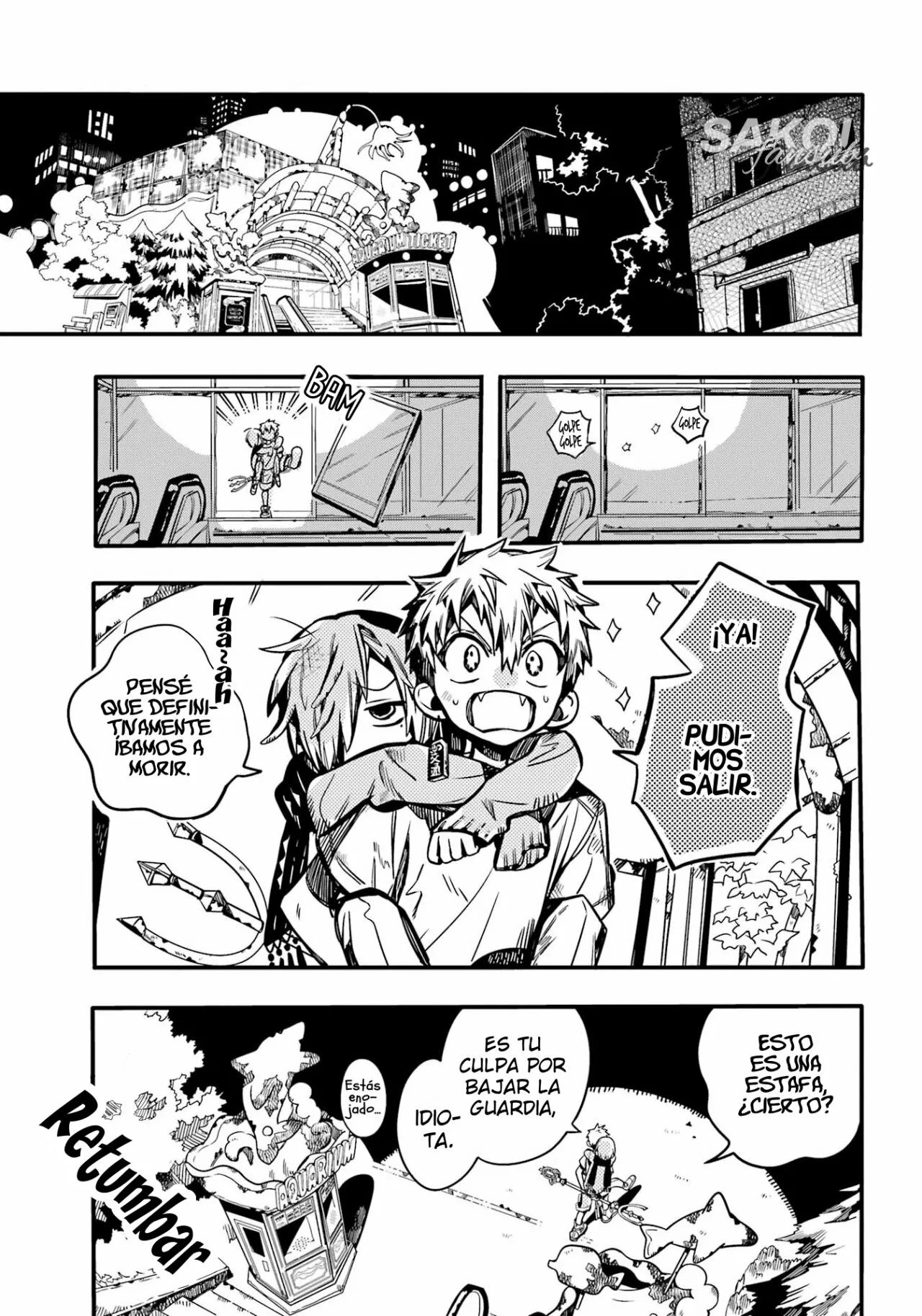 Jibaku Shounen Hanako-kun Capítulo 100 - Página 32