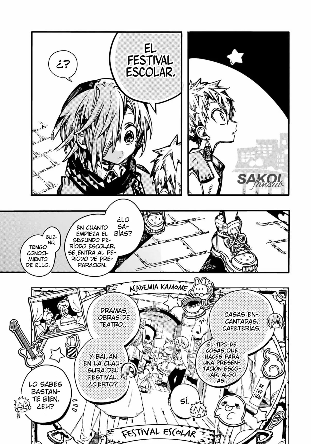 Jibaku Shounen Hanako-kun Capítulo 100 - Página 36