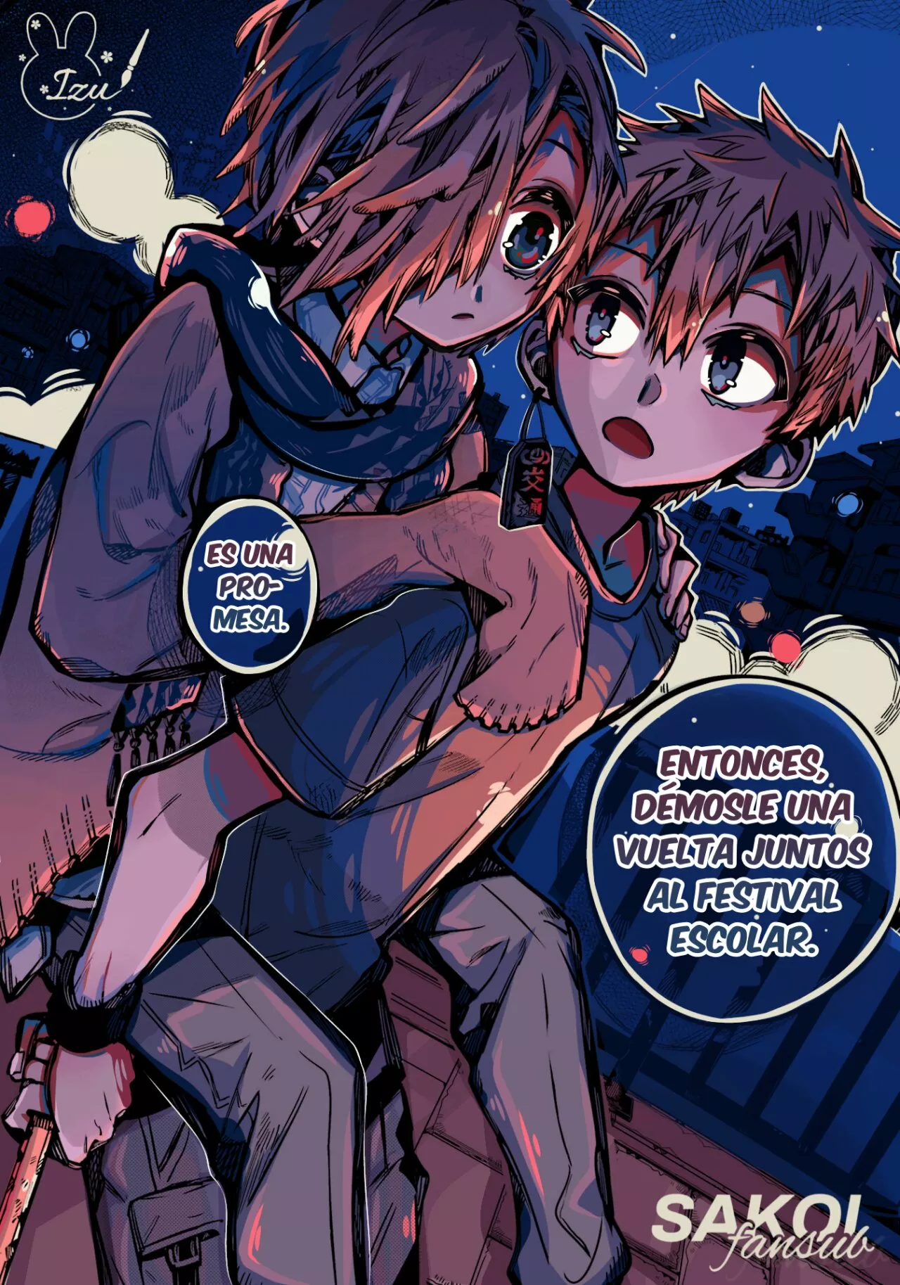 Jibaku Shounen Hanako-kun Capítulo 100 - Página 37