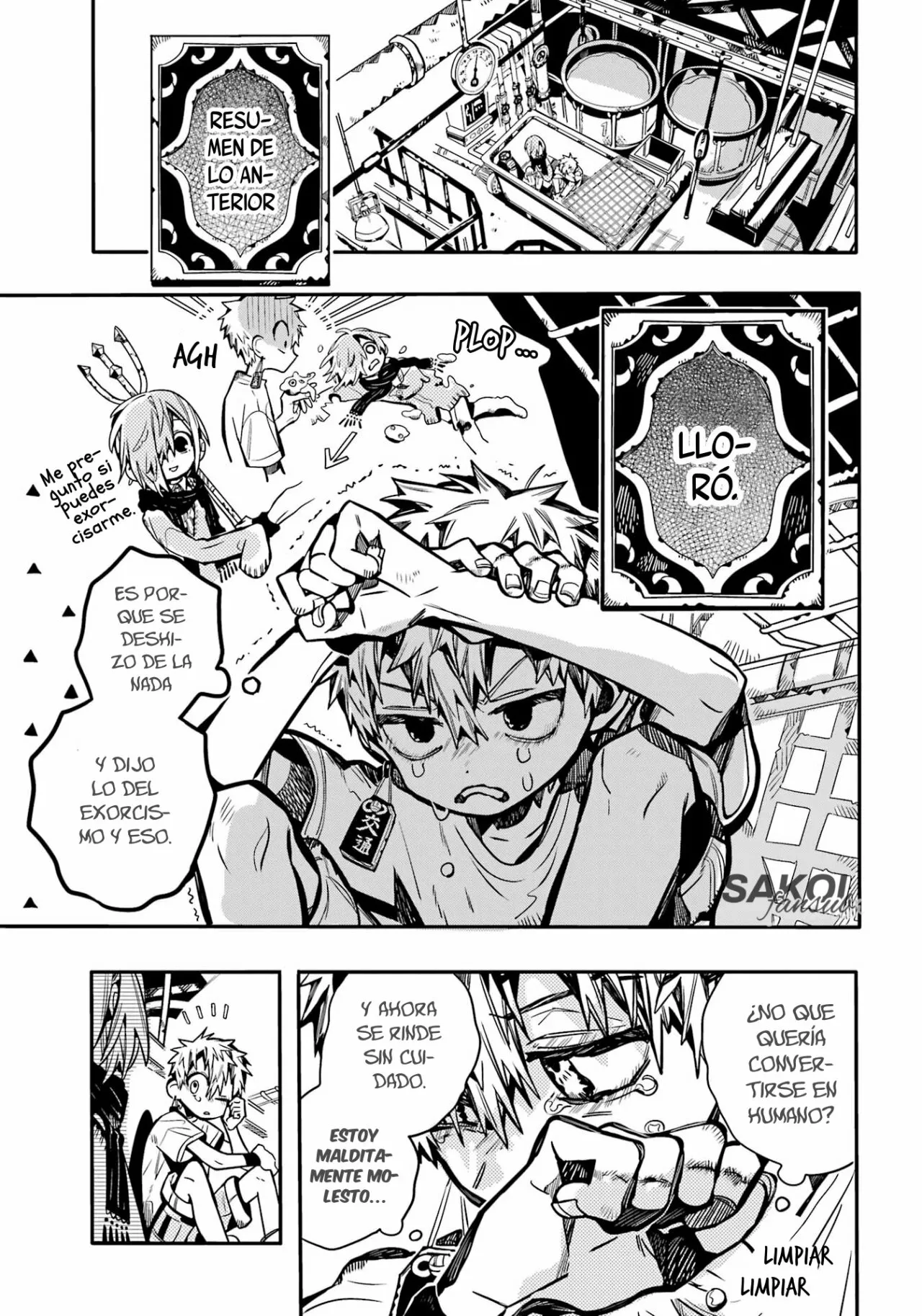 Jibaku Shounen Hanako-kun Capítulo 100 - Página 6