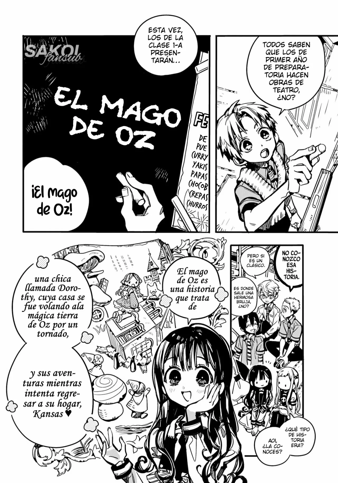 Jibaku Shounen Hanako-kun Capítulo 101 - Página 13