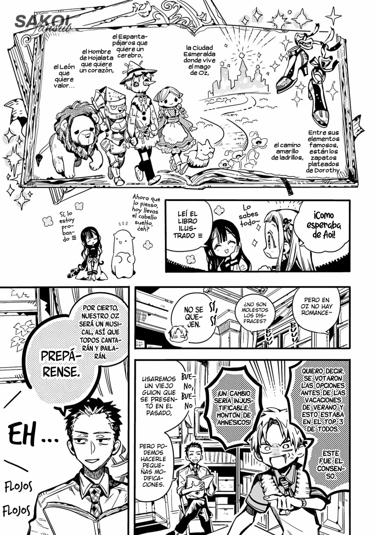 Jibaku Shounen Hanako-kun Capítulo 101 - Página 14